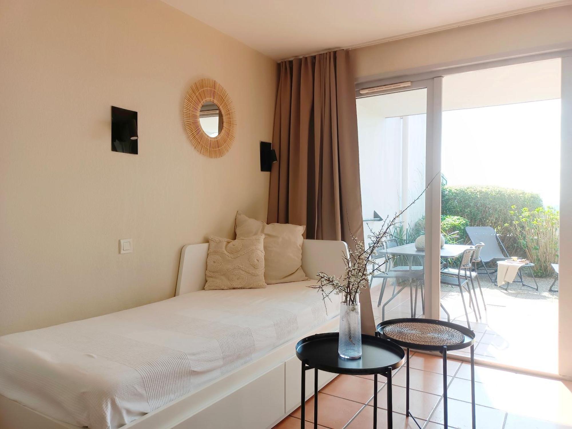 T1 Bis Avec Piscine Vue Golf Et Montagnes Apartment Arcangues Luaran gambar